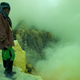 Illustration for article titled Farming Sulfur on the Edge of an Acid-Spewing Volcano Is Just as Miserable as It Sounds
